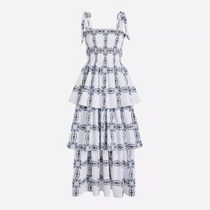 Elise Nap Dress Marseille Geo XXS